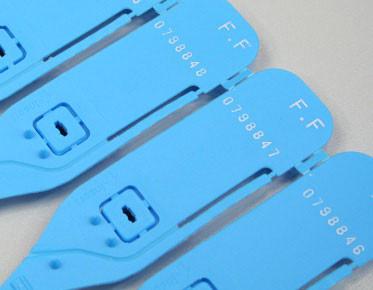 Scellé PP à tige lisse - Longueur 300 mm - Tige Ø4 mm - Platine 67.5x30 mm - Vert_3