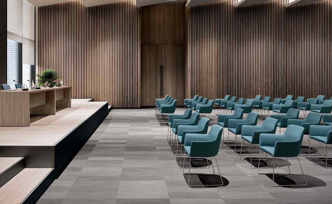 Chaise chauffeuse CITY - polyvalente et ergonomique - pour réunion, conférence, accueil et espaces élégants_3