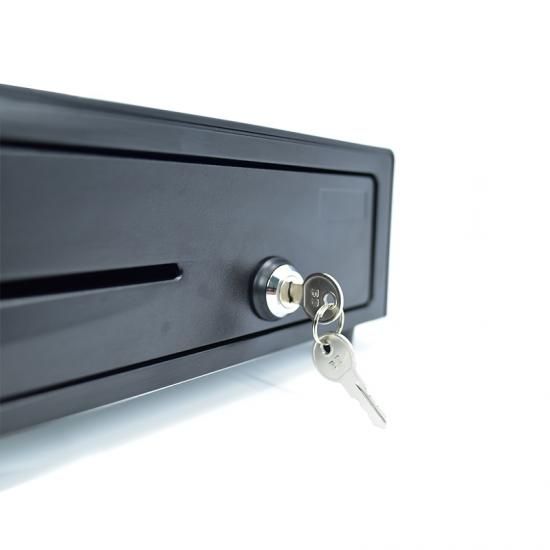 Tiroir caisse Gilong G4142 - pour terminaux POS - dimensions 410x420x100 mm - 3 positions de verrouillage_3