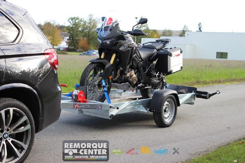 Remorque Abaissable Porte-moto et scooter - YO REMORQUE - CCL6 - 246 x 100 cm - Référence YO_CCP5_3