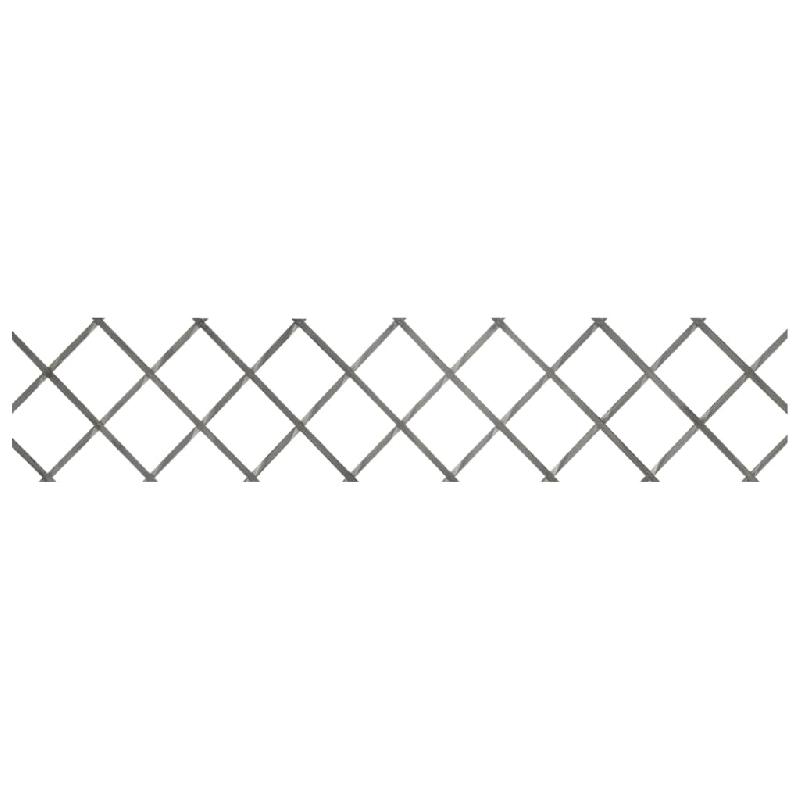 Vidaxl clôture à treillis 5 pcs gris bois de sapin massif 180x30 cm 316423_3