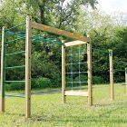 Structure Commando en bois lamellé-collé traité - 5,16 x 1,56 x 2,21 m_3