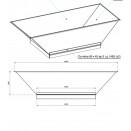 Trémie de stockage de semences ou aliments - capacité 2m3 - chaîne - tube carré 40 ép.2mm - tôle 20/10ème_3