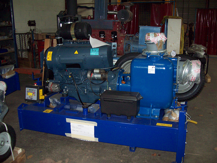 Groupe motopompe sur mesure - gamme GMP TP travaux publics : eaux claires et chargées jusqu'à 1000 m3/h - Devalle Eau et Force_3