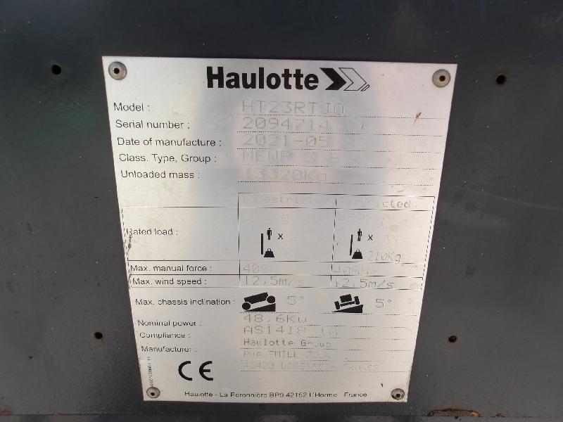 Nacelle telescopique HAULOTTE ht23rtj o occasion_3