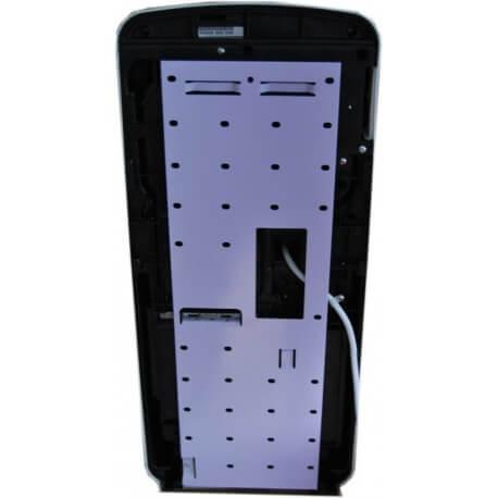 Sèche-mains Vitech - Double jet d'air HD gris métal, séchage rapide et économique_3