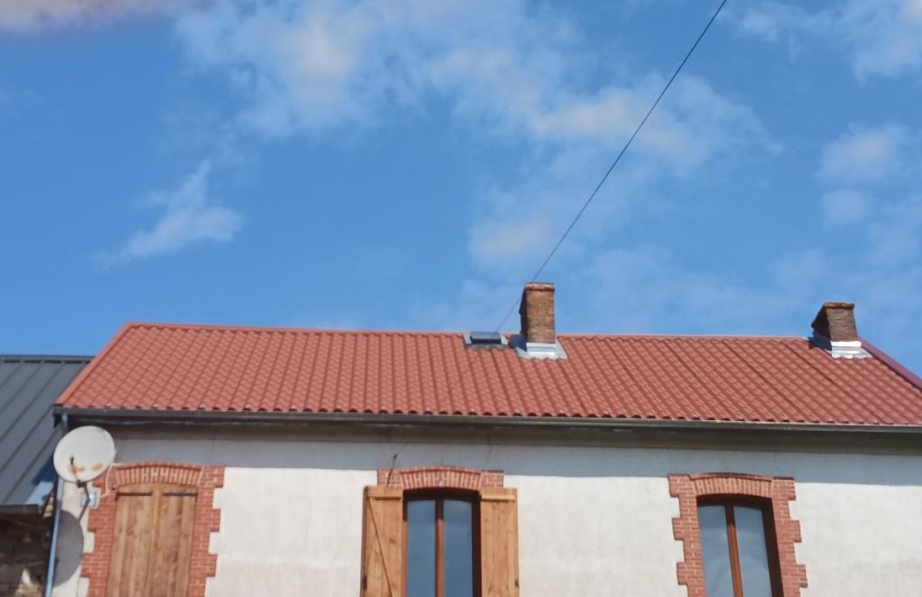 Panneau sandwich imitation tuile romane - épaisseur 40 à 120 mm - isolation performante et esthétique_3