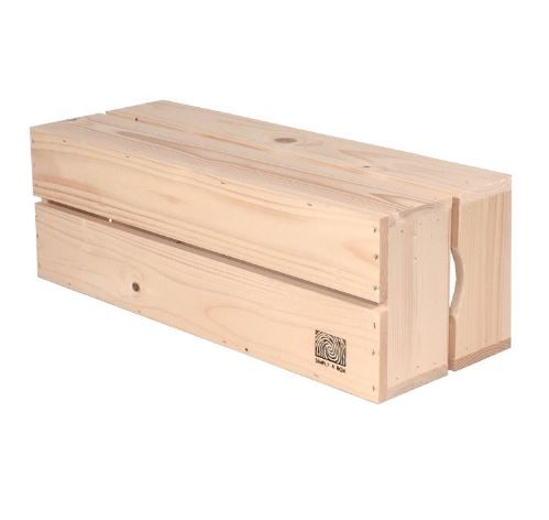 H2 - Caisses en bois Simply A Box - L18 x H20 x P54 cm - Fabriqué en France - Modulable et Personnalisable_3