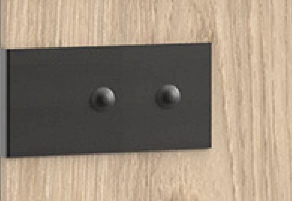 Lit style industriel Vernon 180 x 200 cm - Pin argenté vieilli et graphite - Design contemporain_3