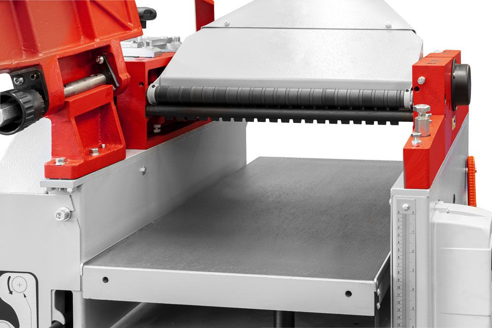 Raboteuse-dégauchisseuse Holzmann - 400V - HOB315 avec tables en fonte et guide inclinable_3