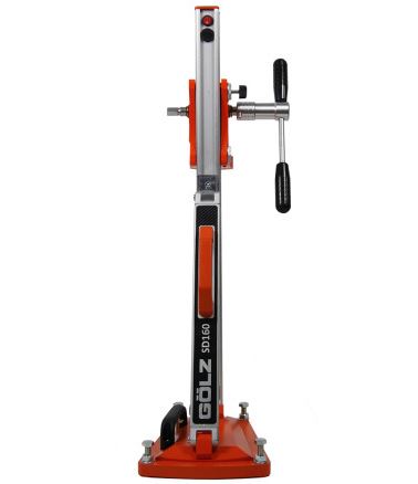 Carotteuse portable SD160 GÖLZ - 2 ou 3 vitesses, légère avec bâti aluminium et accessoires_3