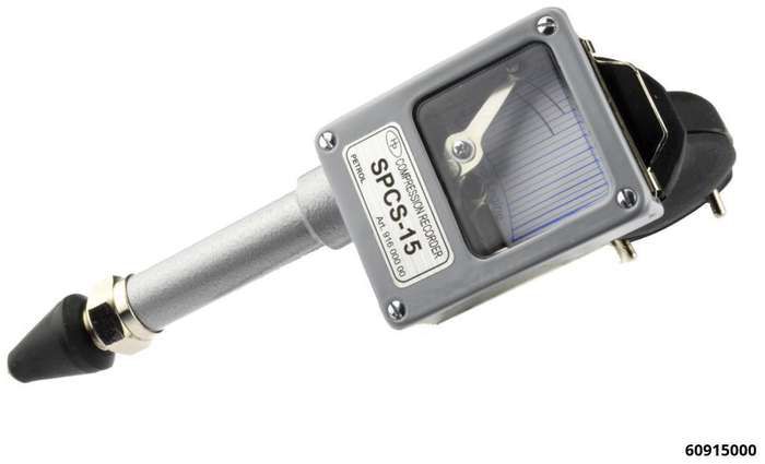 Compressiomètre Mod. B - Pichler - moteurs essence - 3 à 15 bar - appareil de mesure ergonomique avec boîtier métallique résistant_3