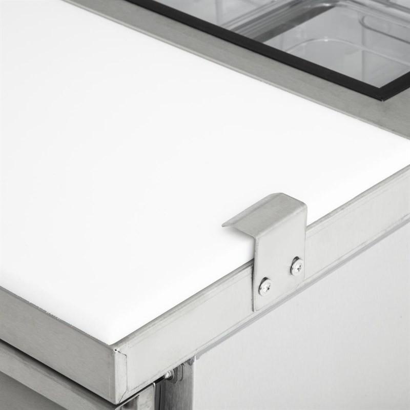 Comptoir de préparation 2 portes 527L Série U 16x GN 1/6 GD883 Polar_3