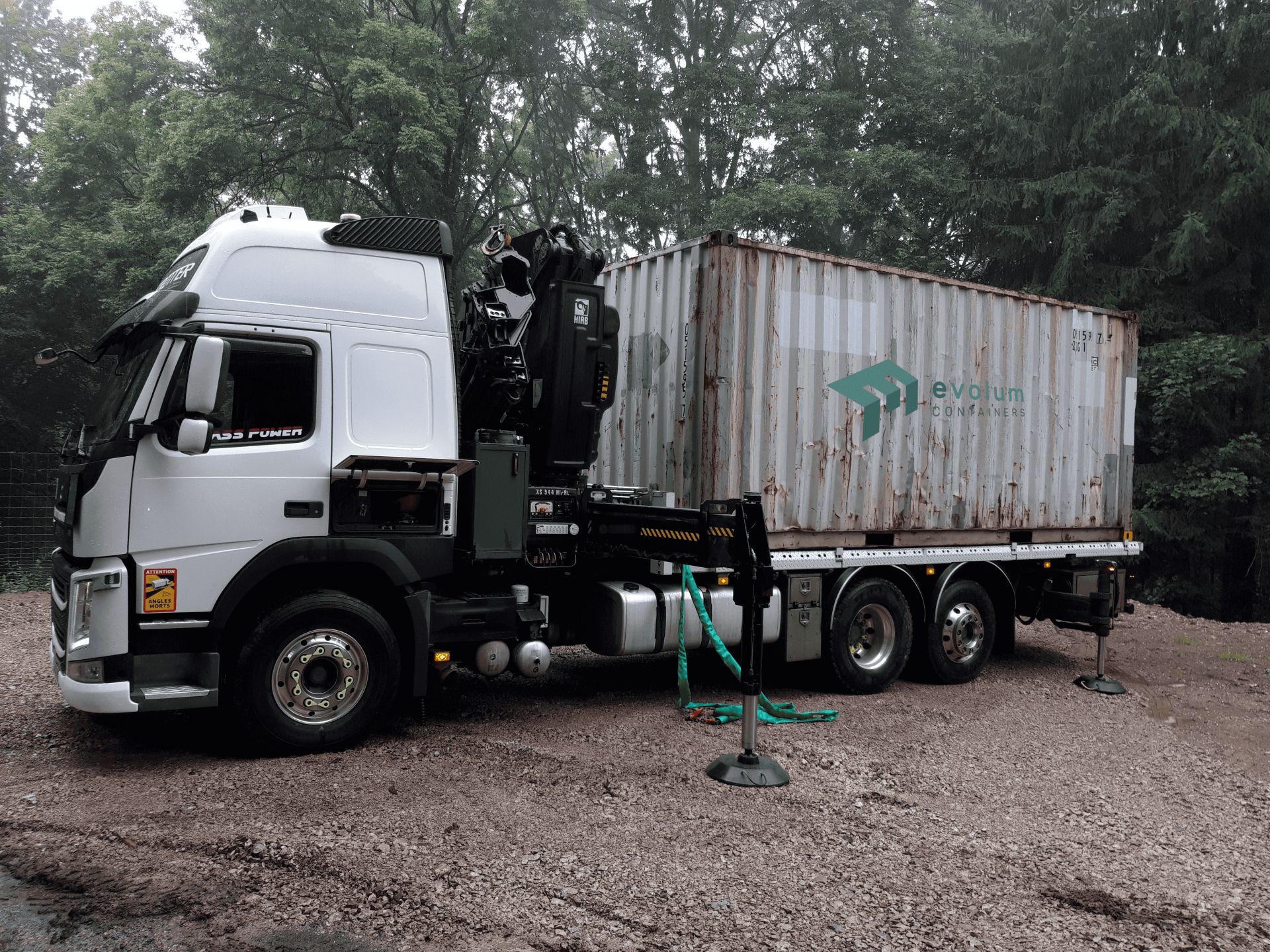 Container maritime 40 pieds dry d'occasion - révisé, étanche et certifié Cargo-Worthy_3