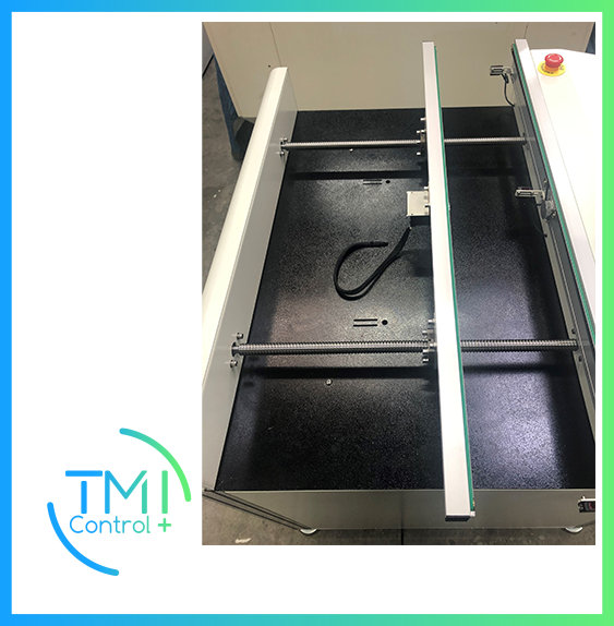 Vanstron - Convoyeur à bande inspection 500 mm type PTB-460SE-500 - vitesse variable et gestion Mitsubishi_3