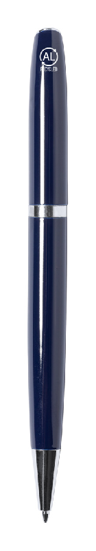 Stylo à bille en aluminium recyclé - bleu foncé - encre bleue - 19g_3
