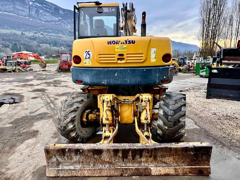 KOMATSU pw110r-1 pelle a pneus 12t_3