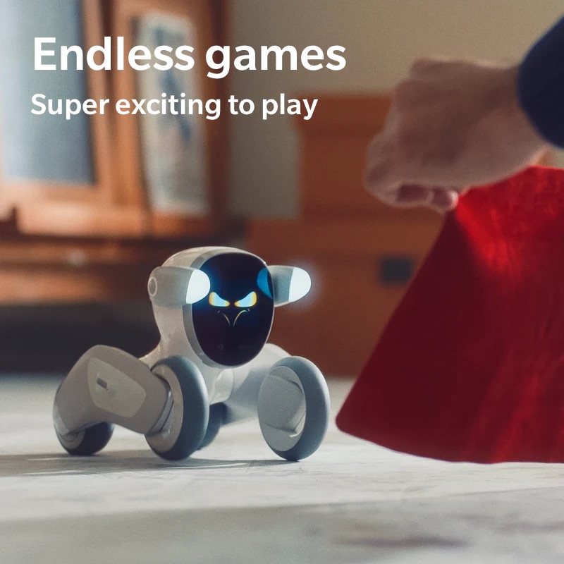 ROBOT DE COMPAGNIE LOONA INTELLIGENT KEYI ROBOTICS - ROBOT LOONA + ENSEMBLE JEUX (TAPIS ET BOULE) + STATION DE RECHARGE_3
