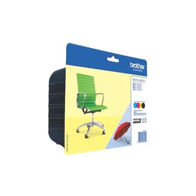 Brother LC-229XLVALBP cartouche d'encre 4 pièce(s) Original Noir, Cyan, Magenta, Jaune_3