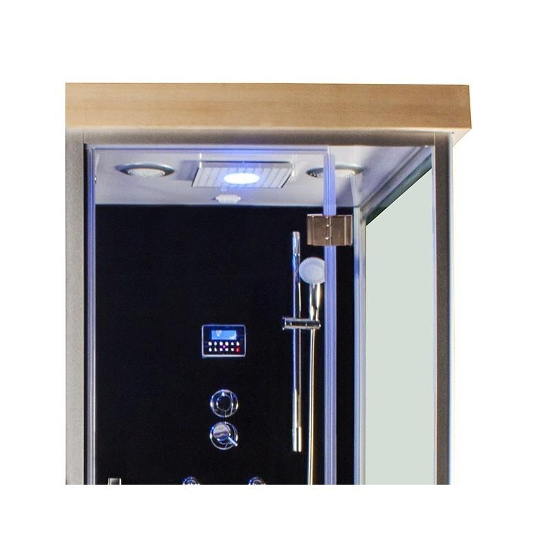 COMBI ​BOREAL®​ ​SIGMA​ 1820​ ​X 1230​ SAUNA INFRAROUGE + DOUCHE HAMMAM_3