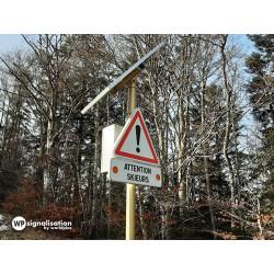 Panneau A14 - Autres dangers - WP Signalisation - Histoire et caractéristiques_3