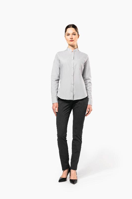 Chemise de travail col mao manches longues femme - Réf: K514 - Kariban_3