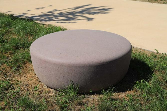 Jardinière en béton Russes - Russes J-71 et J-130 - Blanc / Gris / Ocre - Finition petra 1_3