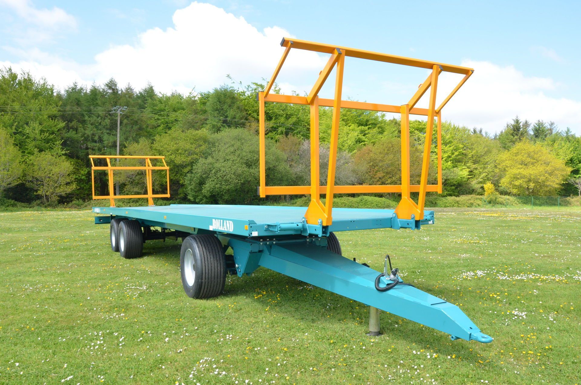 Plateau agricole avec options de freinage pneumatique ou mixte