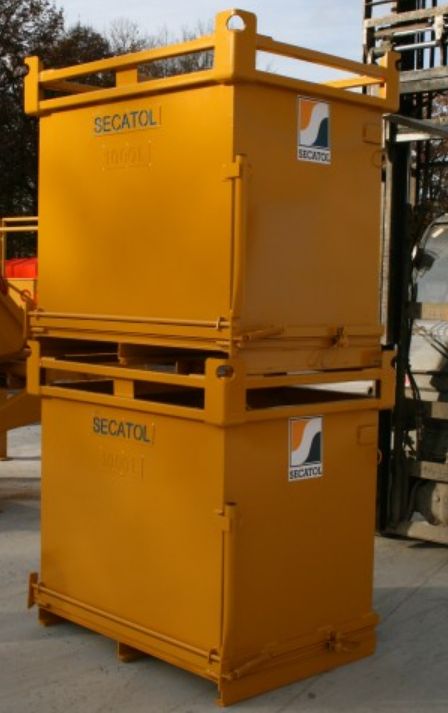 BFO - Bac à fond ouvrant 1000 L - Secatol SA - robuste, gerbable et sécurisé_3