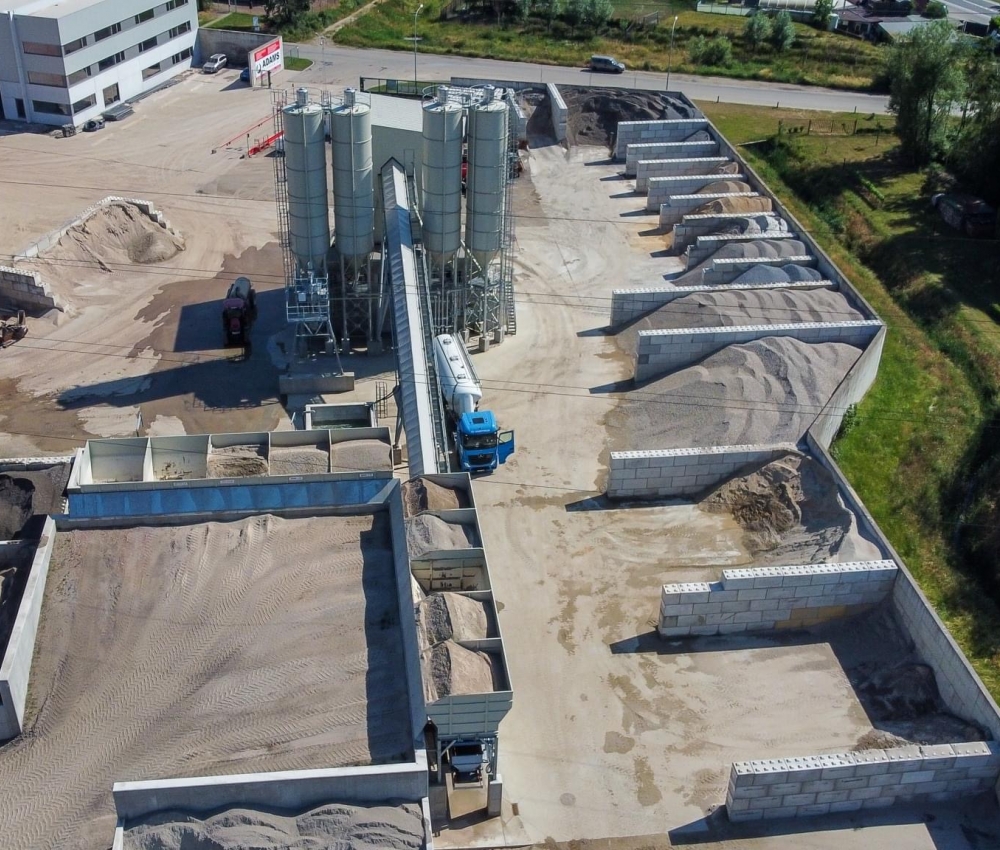 Centrale à béton fixe - grandes productions - 120 m³ par trémie - structure galvanisée - CTT_3