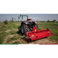 Machine agricole solide avec rotor à 6 lames par disque