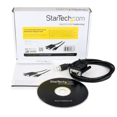 StarTech Cble Adaptateur USB vers RS232 Série - Cble_3