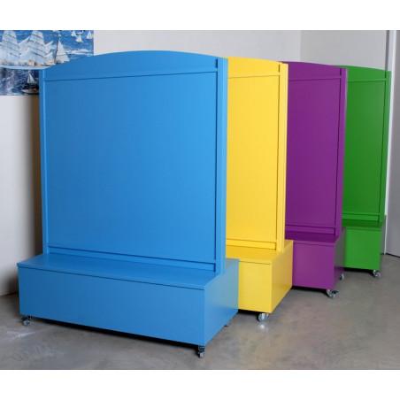 Cloison acoustique avec bac de rangement - Classe feu M1 - Usage professionnel_3