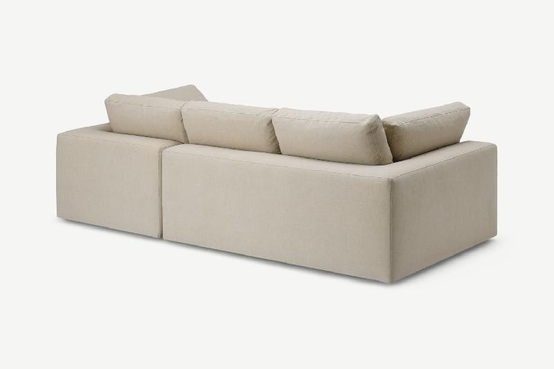 Canapé Samona avec assise généreuse et méridienne