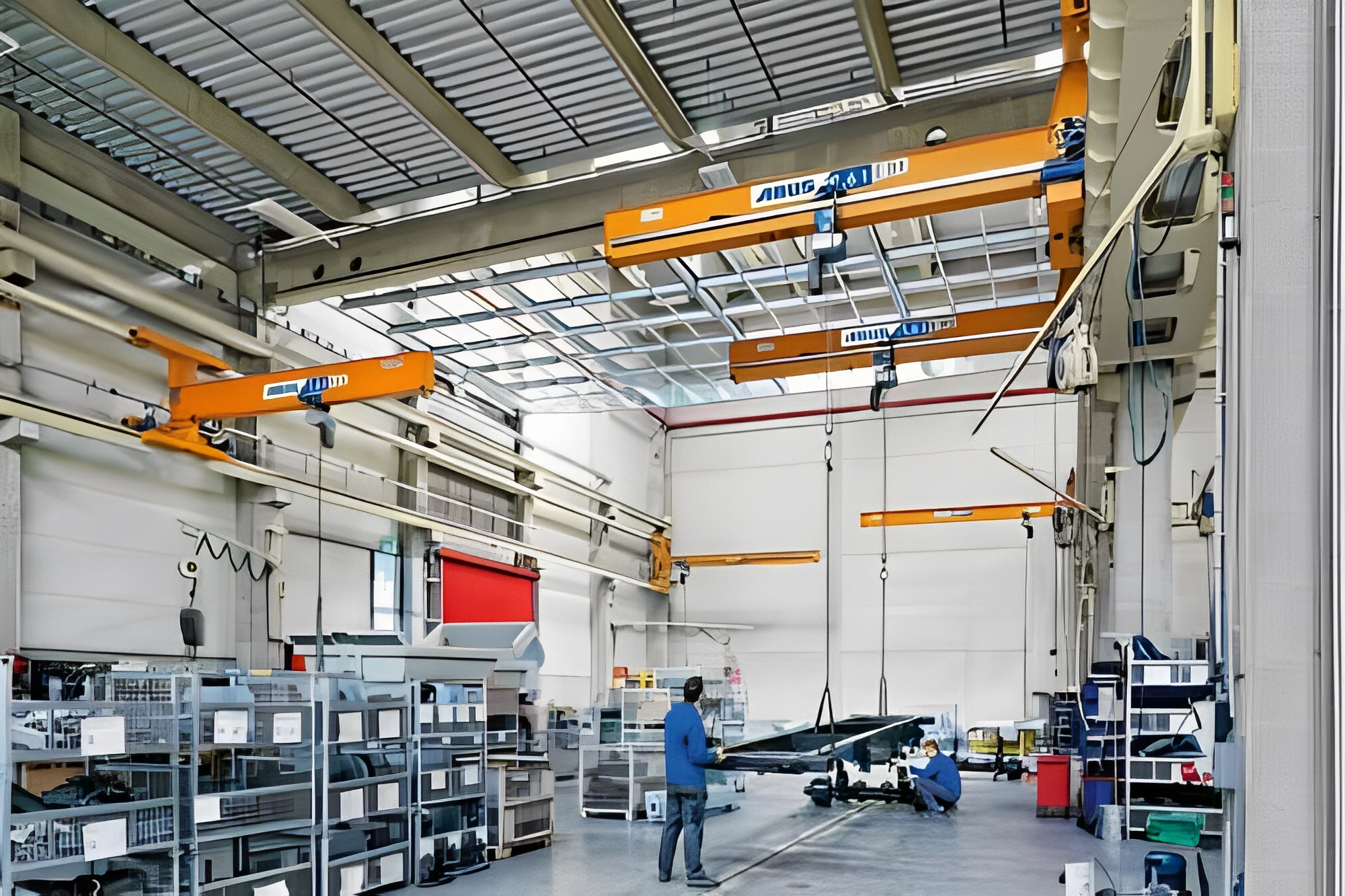 Grue monopoutre ABUS équipée de fonctions intelligentes ABUControl