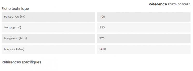 Réchauffe bouteille de gaz B50 - AAA Telec - Puissance 400W - B0771450400FA_3