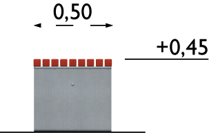 Table de connexion Birka - réf 8003226 HAGS - 1760x490 mm - Montage en 1 heure_3