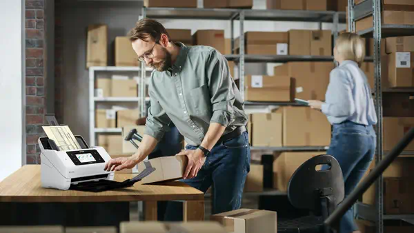 Epson WorkForce DS-800WN Alimentation feuille à  feuille de scanner 600 x 600 DPI A4 Blanc_3