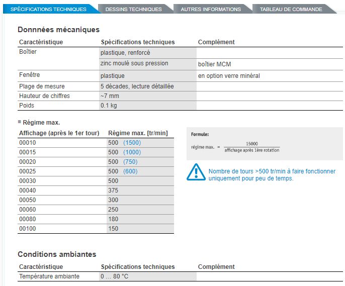 Da09s - Indicateur de position Siko - Arbre creux jusqu'à 20 mm Ø - Compteur à 5 digits et affichage détaillé_3