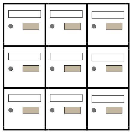 Boite aux lettres collective extérieure Oslo - 1 à 20 cases - Norme PMR - Galvanisée_3