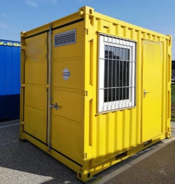 Container de stockage 20 pieds neuf - Porte double-battant - LC20_3