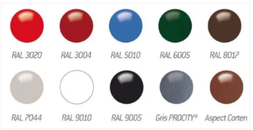 Support vélos emplacements décalés - Module de 5 ou 6 places - Structure acier - Hauteur hors sol 388 mm_3