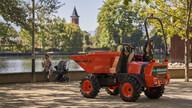 Dumper électrique - D151AEG - Ausa - Autonomie d'une journée - Traction 4x4 - Capacité 1500 kg_3