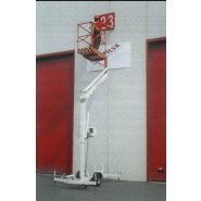 Nacelle tractable compacte pour travaux sécurisés à 7,5 mètres