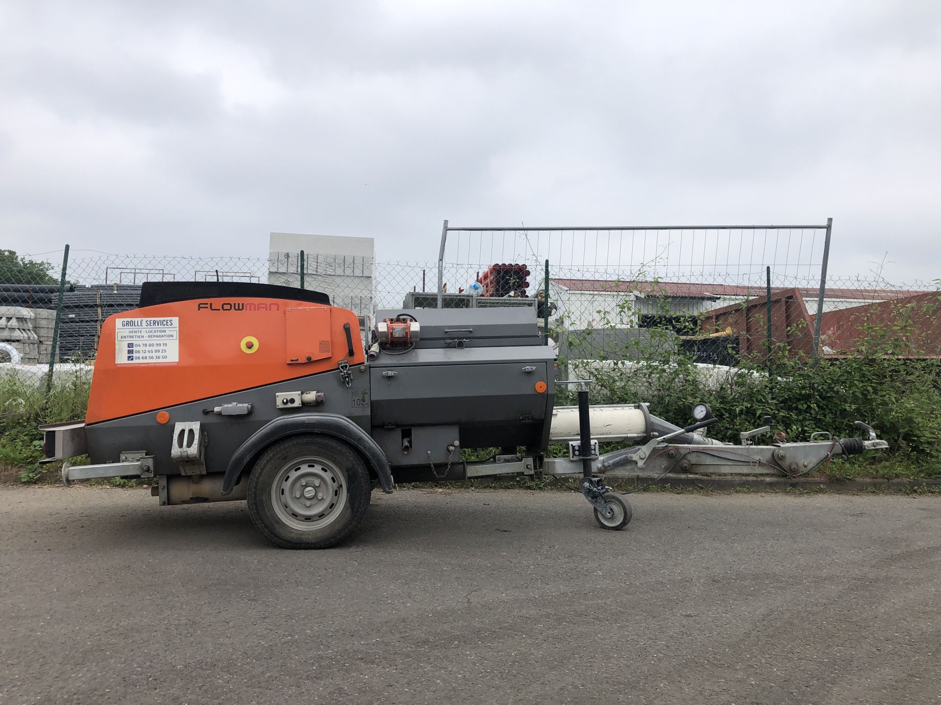 Pompe a chape liquide - gb machines - flowman d3-h - 2019 - 503h - occasion_3