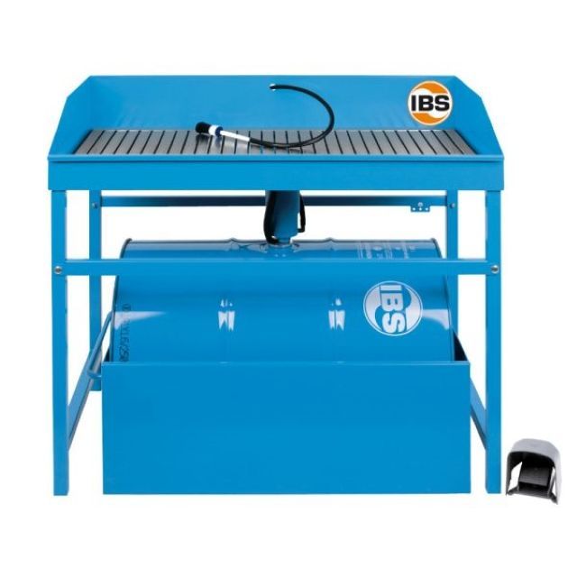 Fontaine de dégraissage manuelle M-500 - 500 kg de charge - Raccord sur fût - Dimensions 1145x670x1050 mm_3