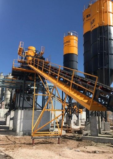 Silo de stockage de ciment ergonomique - Capacité 30 à 120 T - Fabo - Conception robuste et durable_3