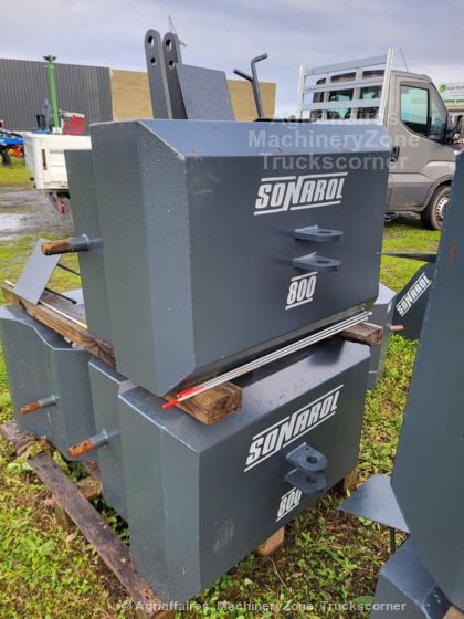 Masse de lestage Sonarol pour tracteur agricole - modèles de 600 à 1200 kg - attelage catégorie 2 et 3_3