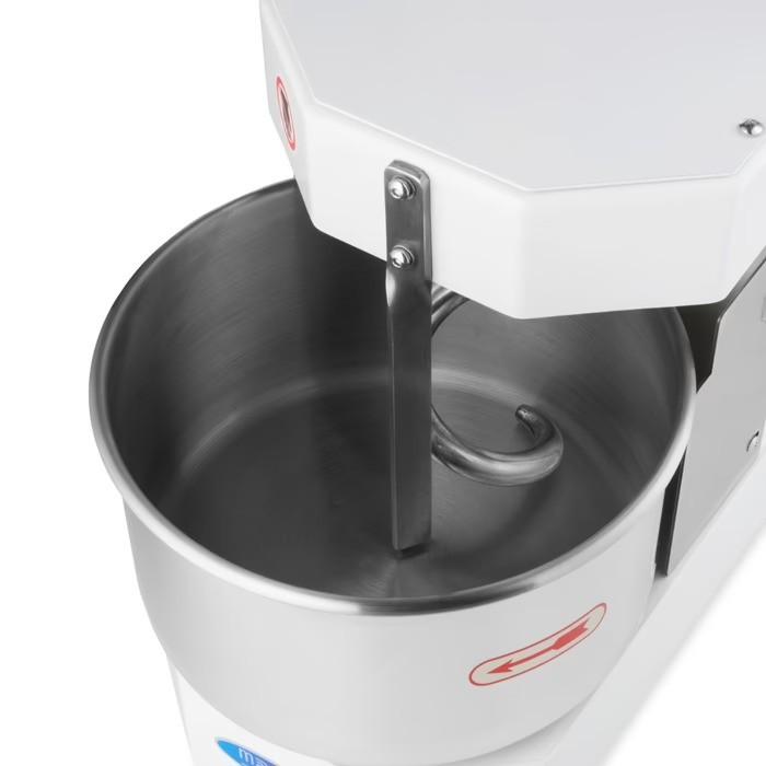 Pétrin à spirale / pétrin à pâte - 8 L - Blanc | Maxima - 09361008_3