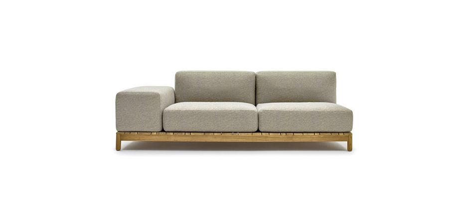 Salon intérieur/extérieur modulable - structure en teck massif certifiée FSC - coussins en mousse HR_3